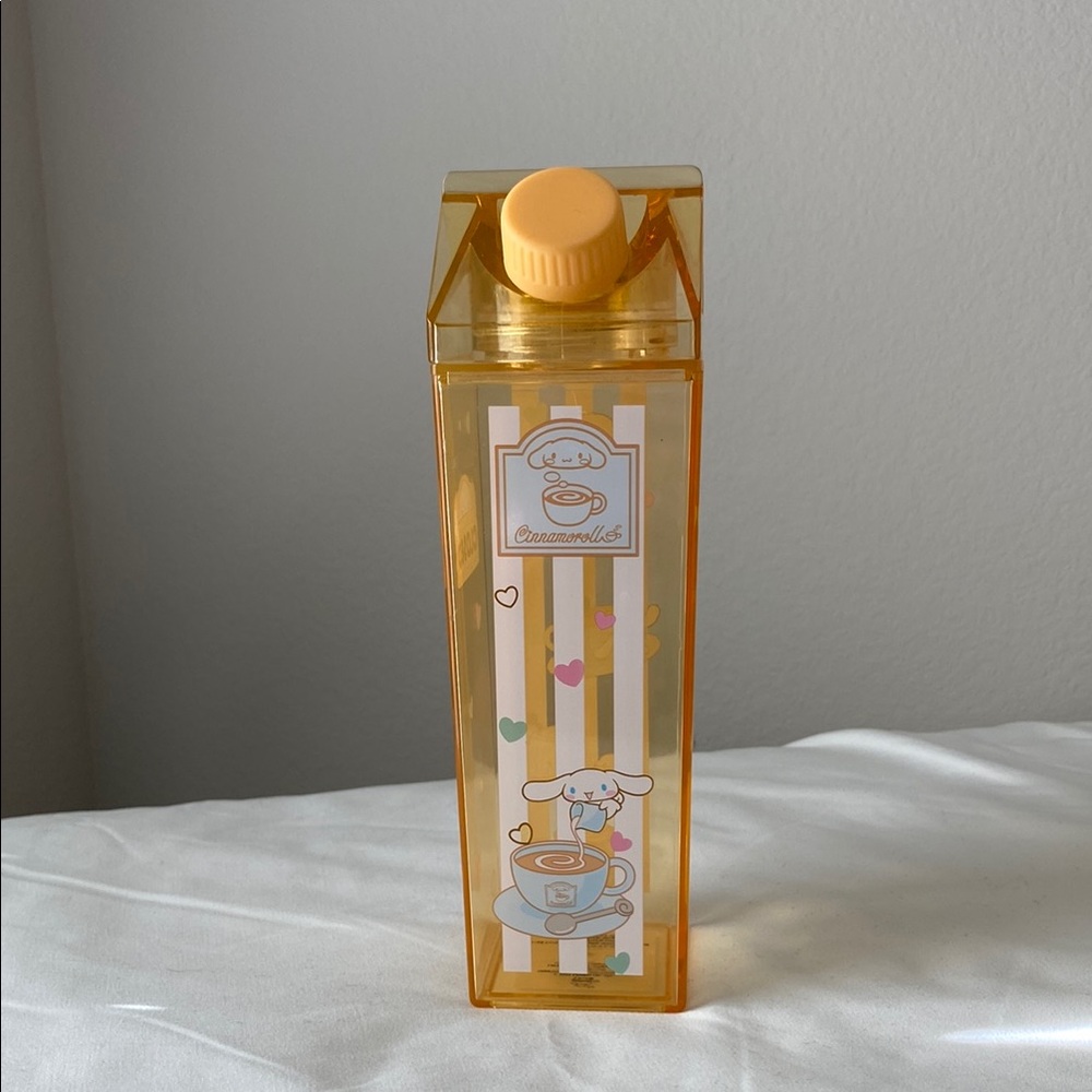 Sanrio Cinnamoroll Milk Carton Water Bottle